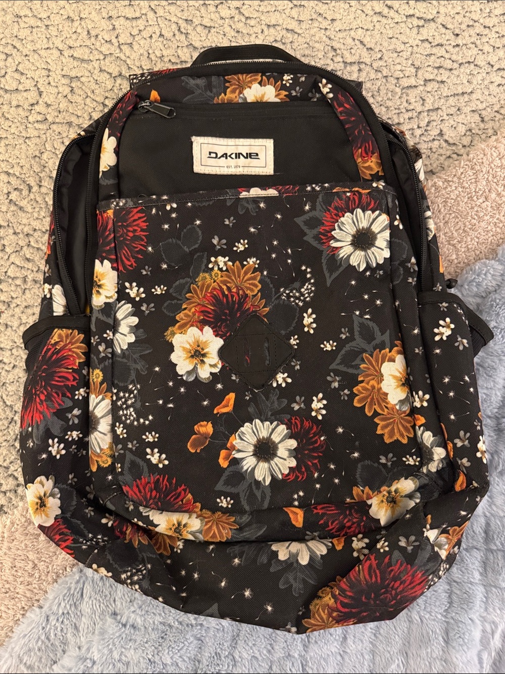 Dakine Black Floral Backpack